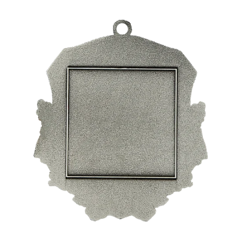 Medal myśliwski MD1870/AS – odlewany medal w kolorze antycznego srebra z motywem myśliwego z rogiem i strzelbami. Idealna nagroda na zawody strzeleckie, polowania lub upominek dla myśliwego.