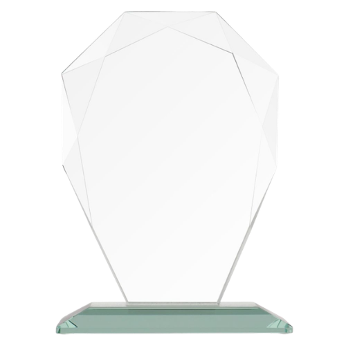 Statuetka szklana G007 z etui w komplecie to elegancka nagroda na jubileusze, gale i wyróżnienia. Szklana forma efektownie eksponuje personalizację, a etui podkreśla prestiż upominku.