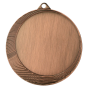 Brązowy medal sportowy MMC6063/B – duży okrągły medal śr. 6 cm z szerokim miejscem na emblemat. Idealna nagroda na zawody sportowe, turnieje szkolne i klubowe.