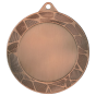 Brązowy medal sportowy ME7001/B – duży okrągły medal śr. 7 cm z szerokim miejscem na emblemat. Idealna nagroda na zawody sportowe, turnieje szkolne i klubowe.