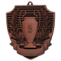 Brązowy medal MD8056/B – miejsce III – metalowy medal sportowy z pucharem i wieńcem laurowym, śr. 7 cm. Idealna nagroda na zawody sportowe i turnieje.