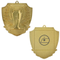 Medale sportowe MD8056 – złoto, srebro, brąz – metalowe medale z pucharem i wieńcem laurowym, śr. 7 cm. Dostępne na miejsca I, II i III. Idealne nagrody na zawody i turnieje.
