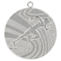 Srebrny medal dla biegacza MMC1740/S – okrągły medal śr. 4 cm z motywem biegacza. Idealna nagroda na maraton, bieg uliczny i zawody lekkoatletyczne.