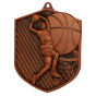 Brązowy medal koszykówka MD8048/B – odlewany medal 7,9×6,4 cm z reliefem koszykarza i siatki. Idealna nagroda na turniej koszykówki i ligę szkolną.