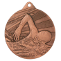 Brązowy medal pływanie ME003/B – okrągły medal śr. 5 cm z motywem pływaka stylem dowolnym. Wykonany z metalu, grubość 2 mm. Idealna nagroda na zawody pływackie i ligę szkolną.