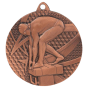 Brązowy medal pływanie MMC7450/B – okrągły medal śr. 5 cm z motywem pływaka na starcie. Wykonany z metalu, grubość 2 mm. Idealna nagroda na zawody pływackie i ligę szkolną.