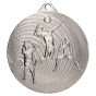 Srebrny medal siatkówka MMC3073/S – okrągły medal śr. 7 cm z motywem zawodników przy siatce. Wykonany z metalu, grubość 2,5 mm. Idealna nagroda na turniej siatkówki i ligę szkolną.