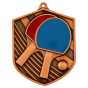Brązowy medal odlewany tenis stołowy MD8052/B – odlewany medal w kształcie tarczy 80x64 mm z motywem rakietki. Wykonany z metalu z kolorowymi emaliami. Idealna nagroda na turniej tenisa stołowego i ligę szkolną.