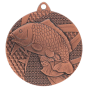 Brązowy medal wędkarstwo MMC7950/B – okrągły medal śr. 5 cm z motywem ryby. Wykonany z metalu, grubość 2 mm. Idealna nagroda na zawody wędkarskie i turnieje klubowe.