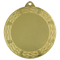 Złoty medal ME0270/G – okrągły medal śr. 7 cm z miejscem na emblemat śr. 50 mm. Wykonany z metalu, grubość 2 mm. Uniwersalna nagroda na zawody sportowe i turnieje szkolne.