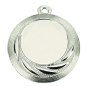 Medal srebrny ME.065.02.A – metalowy medal śr. 40 mm ze zdobnym, falistym wykończeniem. Miejsce na emblemat śr. 25 mm z przodu oraz pole na grawer z tyłu. Idealny na drugie miejsce, zawody sportowe i turnieje.