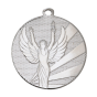 Medal srebrny Wiktoria D112J.02 – metalowy medal śr. 50 mm z wytłoczoną postacią uskrzydlonej bogini zwycięstwa. Pole na grawer śr. 46 mm z tyłu. Idealny na drugie miejsce, zawody sportowe i turnieje.