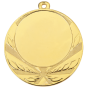 Medal złoty D114.01 – klasyczny okrągły medal z motywem laurowym, wykonany z metalu. Miejsce na emblemat z przodu oraz pole na grawer z tyłu. Idealny na pierwsze miejsce, zawody sportowe i uroczystości.