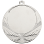 Medal srebrny D114.02 – klasyczny okrągły medal z motywem laurowym, wykonany z metalu. Miejsce na emblemat z przodu oraz pole na grawer z tyłu. Idealny na drugie miejsce, zawody sportowe i uroczystości.