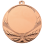 Medal brązowy D114.03 – klasyczny okrągły medal z motywem laurowym, wykonany z metalu. Miejsce na emblemat z przodu oraz pole na grawer z tyłu. Idealny na trzecie miejsce, zawody sportowe i uroczystości.