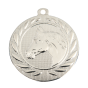 Medal srebrny DI5000.U.02 – medal jeździecki z wizerunkiem głowy konia w wieńcu laurowym, wykonany z metalu. Pole na grawer z tyłu. Idealny na drugie miejsce i zawody jeździeckie.