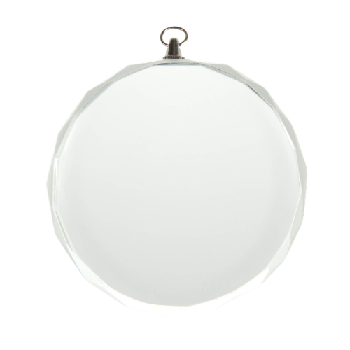 Medal DG6001 – szklany medal ze szlifowaną krawędzią, etui w zestawie. Możliwość personalizacji grawerem laserowym lub nadrukiem UV. Idealny na zawody sportowe, konkursy i uroczystości firmowe.