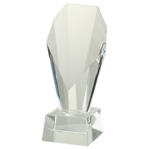 Trofeum kryształowe W601-W603 na podstawie, etui w zestawie. Dostępne w trzech rozmiarach. Możliwość personalizacji grawerem laserowym. Idealne na zawody sportowe, konkursy i uroczystości firmowe.