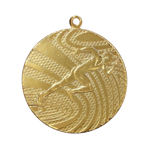 Medal biegowy MMC1740/G 40 mm - złoty