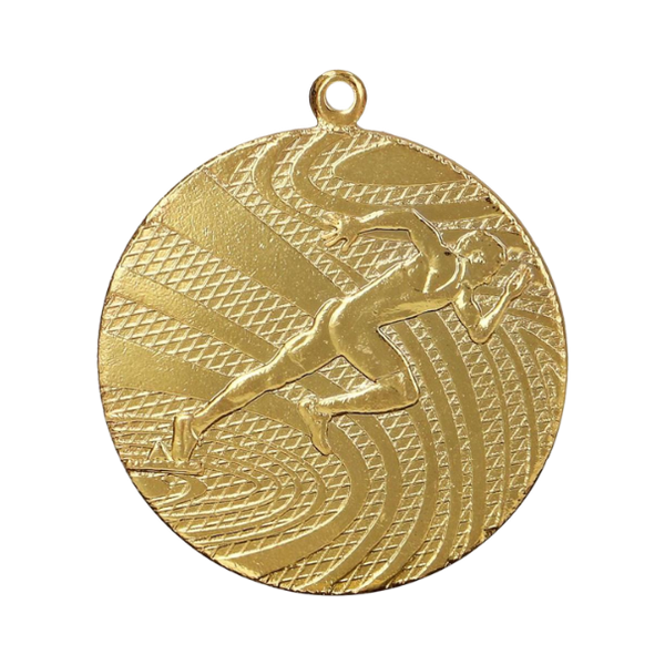 Medal biegowy MMC1740/G 40 mm - złoty