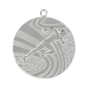 Medal biegowy MMC1740/S 40 mm - srebrny