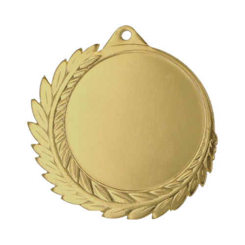 Medal MMC7010/G - złoty, miejsce na krążek 50 mm