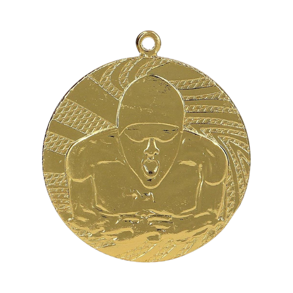 Medal pływacki MMC1640/G 40 mm - złoty