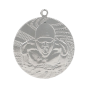 Medal pływacki MMC1640/S 40 mm - srebrny