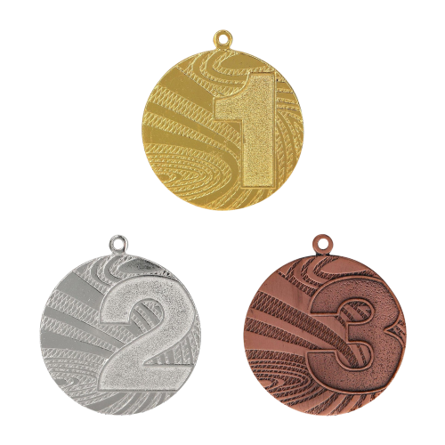 Medal MMC6040 - złoty, srebrny i brązowy, średnica 40 mm