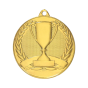 Medal uniwersalny MMC30050/G z pucharem - złoty, 50 mm