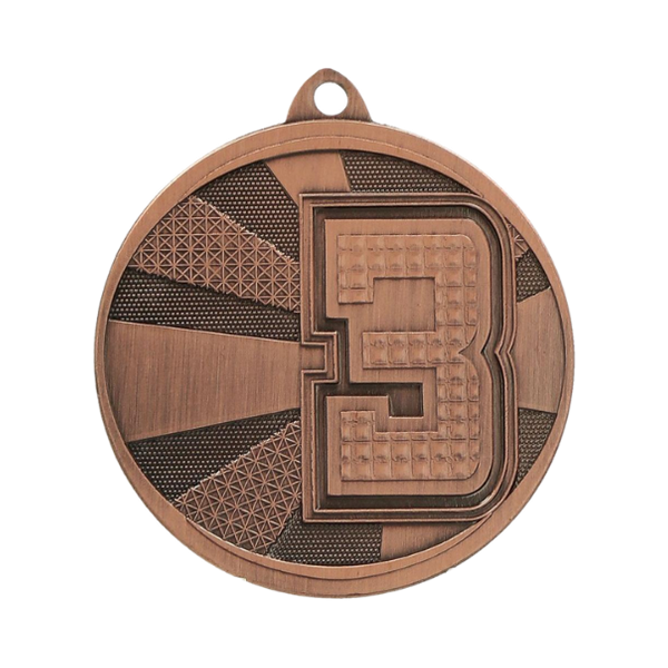 Medal MMC29050/B 50 mm - brązowy, 3. miejsce