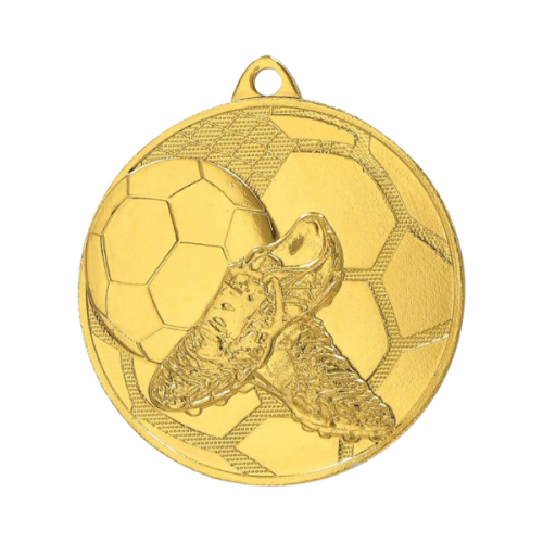 Medal piłkarski MMC28050/G 50 mm - złoty