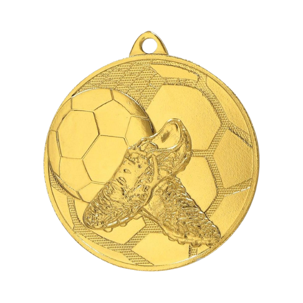 Medal piłkarski MMC28050/G 50 mm - złoty
