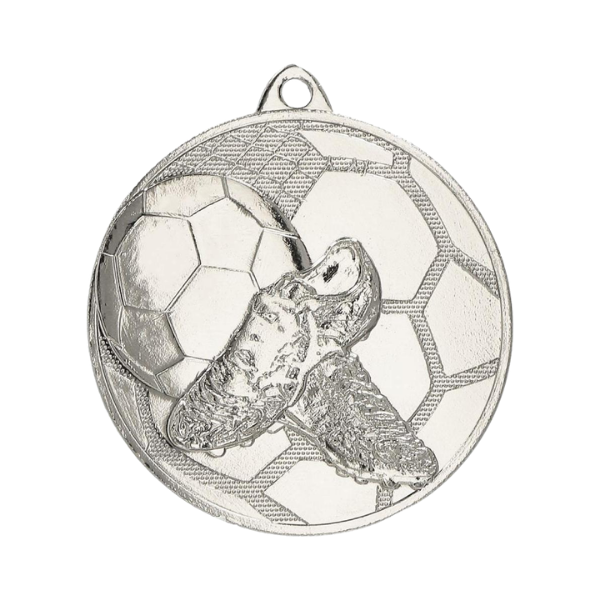 Medal piłkarski MMC28050/S 50 mm - srebrny