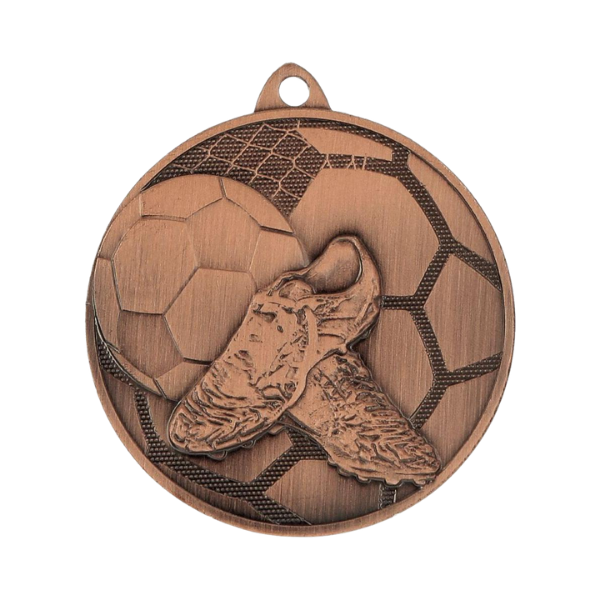 Medal piłkarski MMC28050/B 50 mm - brązowy