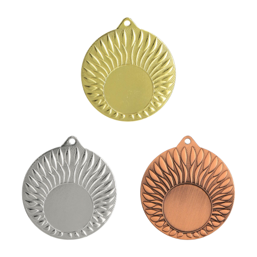 Medale MMC24050 50 mm - złoty, srebrny i brązowy