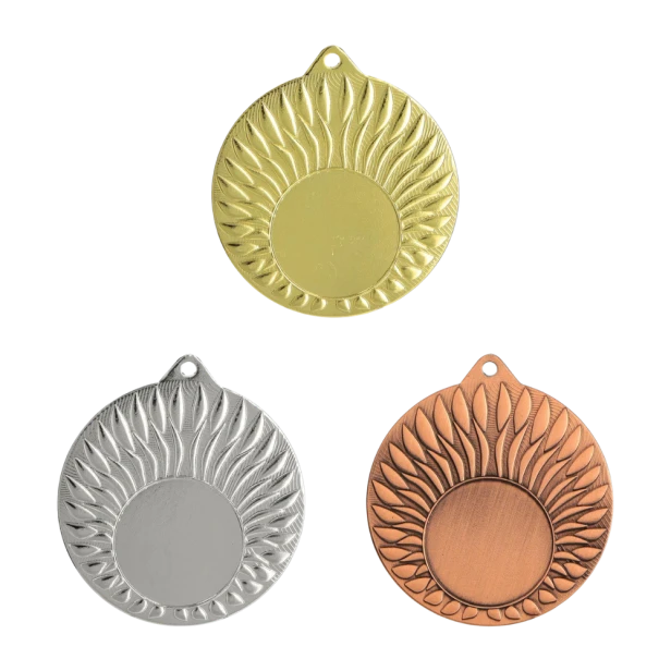 Medale MMC24050 50 mm - złoty, srebrny i brązowy