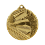 Medal ME001/G 50 mm - piłka nożna, złoty