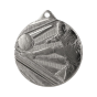 Medal ME001/S 50 mm - piłka nożna, srebrny