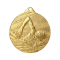 Medal ME003/G 50 mm - pływanie, złoty
