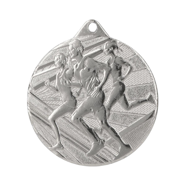 Medal ME004/S 50 mm - biegi, srebrny