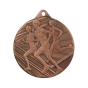 Medal ME004/B 50 mm - biegi, brązowy