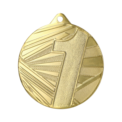 Medal ME005/G 50 mm - złoty, 1 miejsce