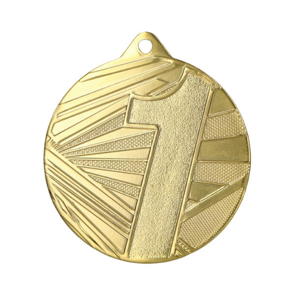 Medal ME005/G 50 mm - złoty, 1 miejsce