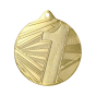 Medal ME005/G 50 mm - złoty, 1 miejsce
