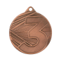 Medal ME005/B 50 mm - brązowy, 3 miejsce