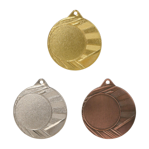 Medale ME0040 40 mm - złoty, srebrny i brązowy