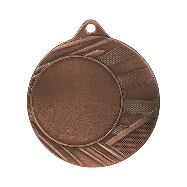 Medal ME0040/B 40 mm - brązowy, miejsce na krążek 25 mm