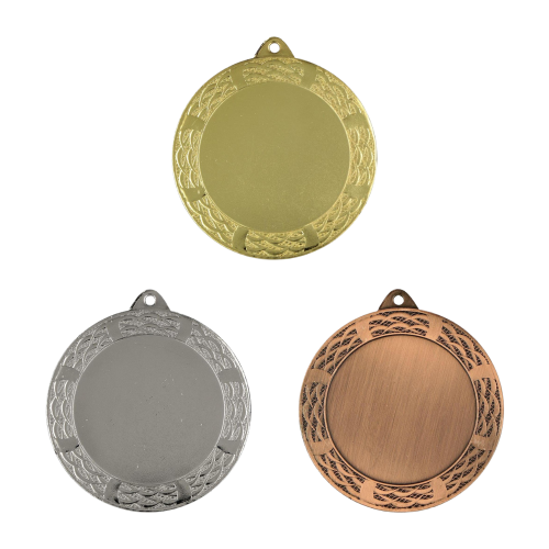 Medale ME0270 70 mm - złoty, srebrny i brązowy