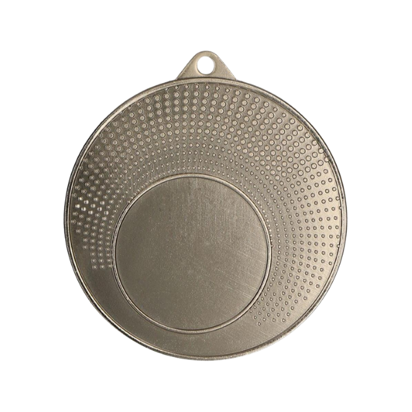 Medal MMC1140/S 40 mm - srebrny, miejsce na krążek 25 mm